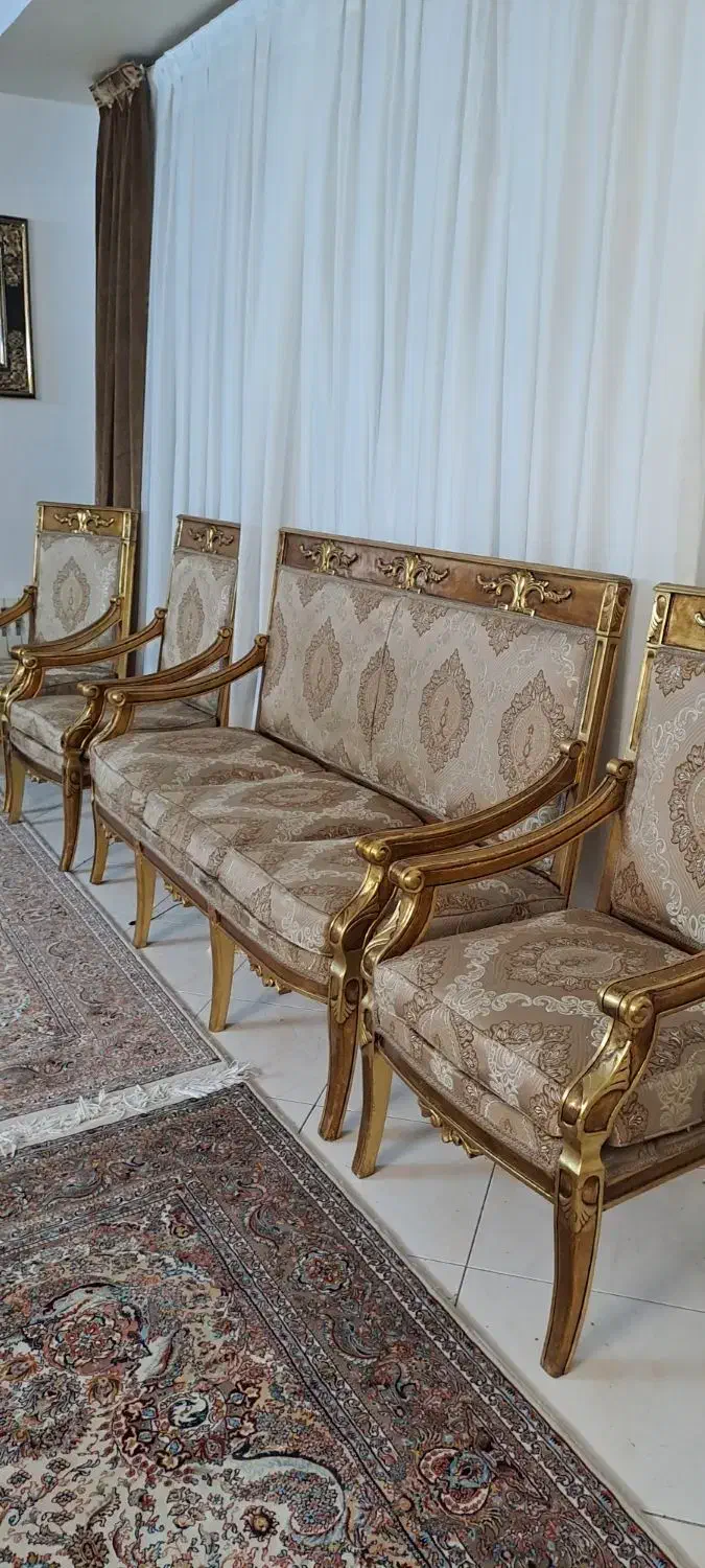 مبل ۹ نفره چوب راش|مبلمان خانگی و میز عسلی|ری, ولی آباد|دیوار