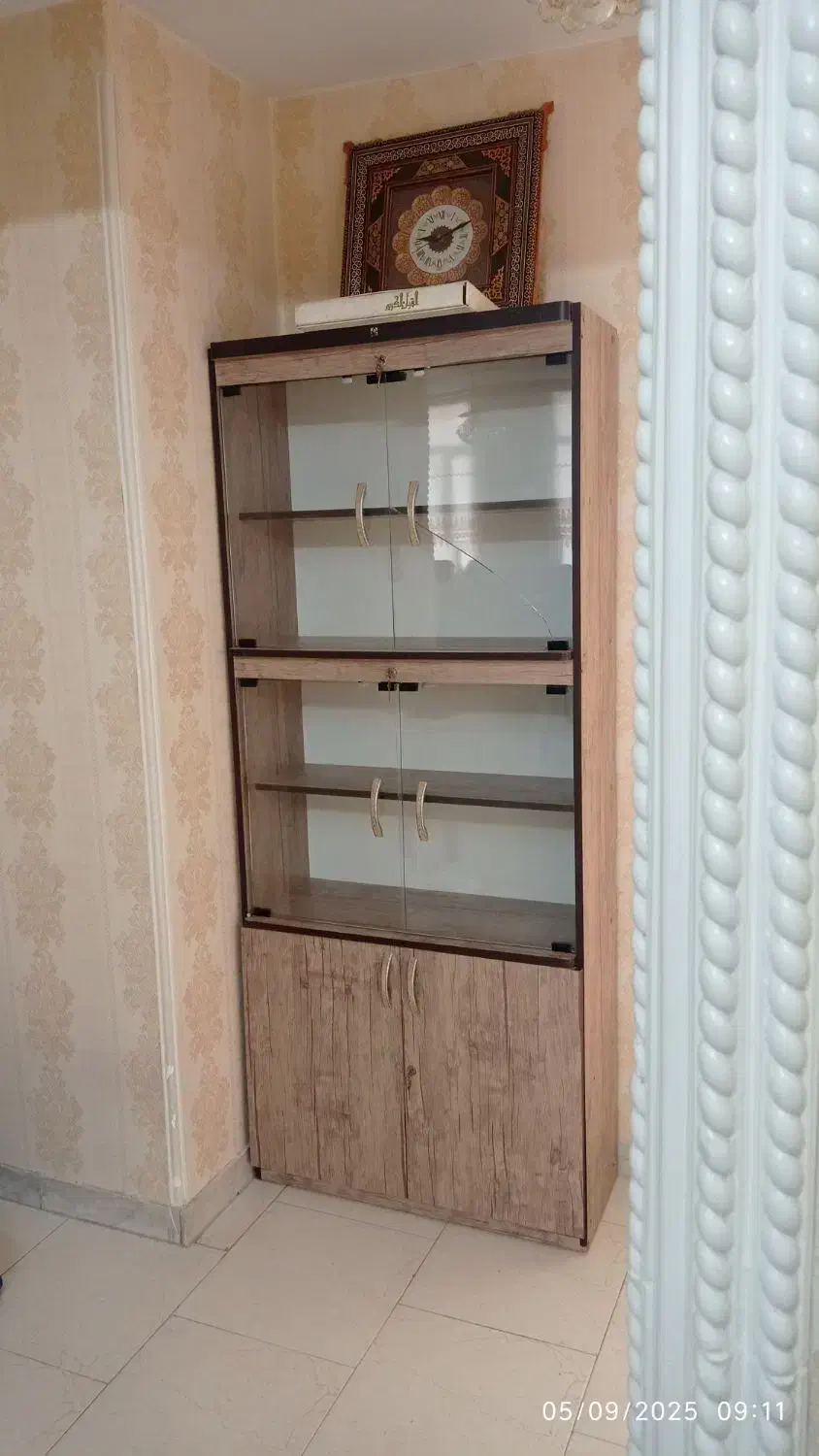 کتابخانه|کتابخانه، شلف، قفسه‌های دیواری|تهران, امامت|دیوار