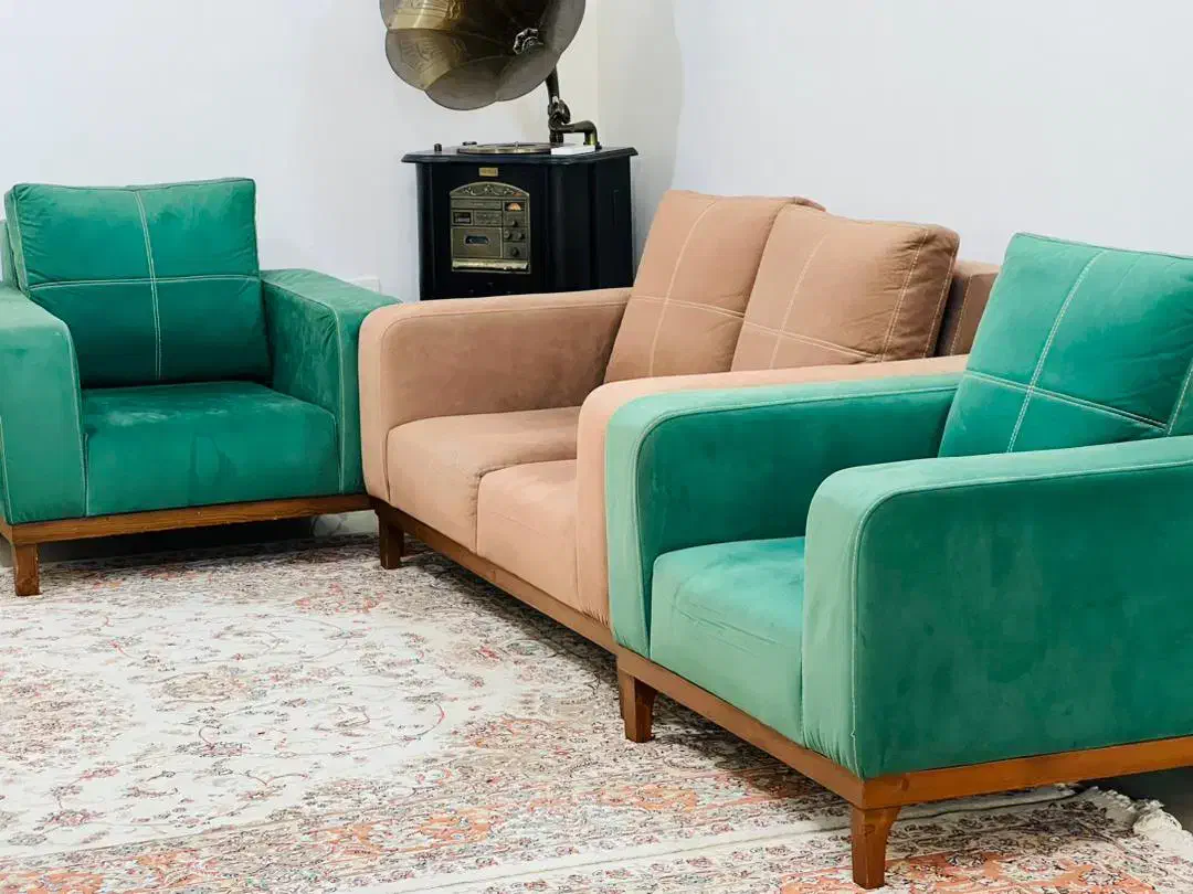 مبل چهارنفره|مبلمان خانگی و میز عسلی|محمودآباد, |دیوار