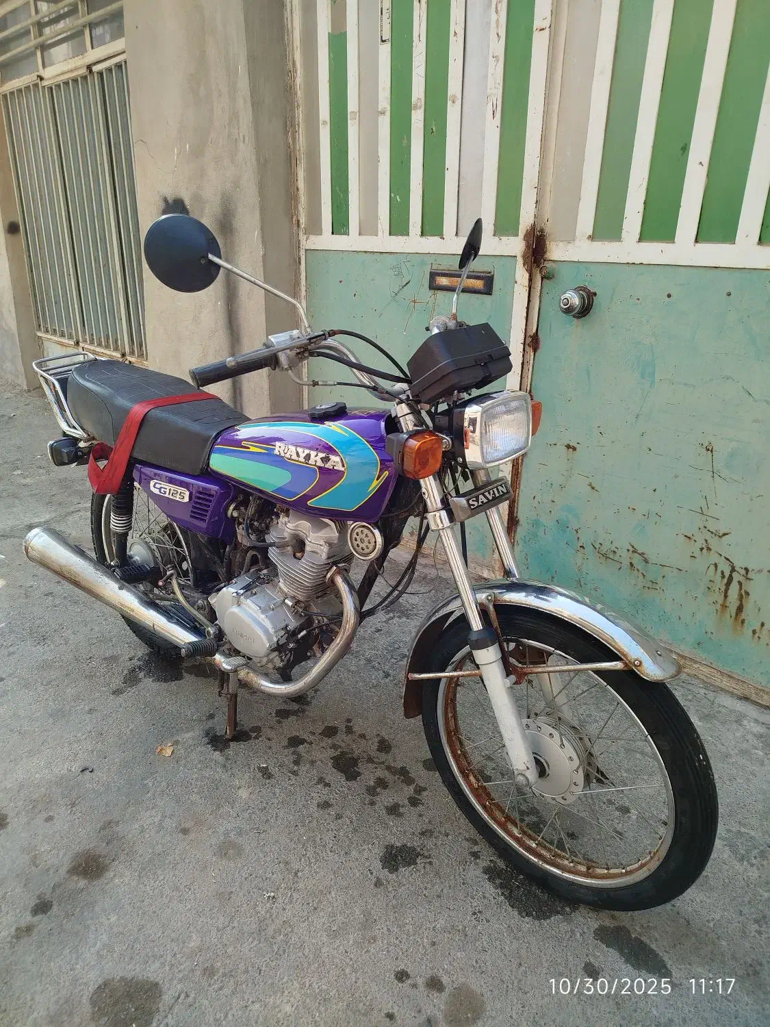 هوندا مزایده رایکا82|موتورسیکلت|باقرشهر, |دیوار