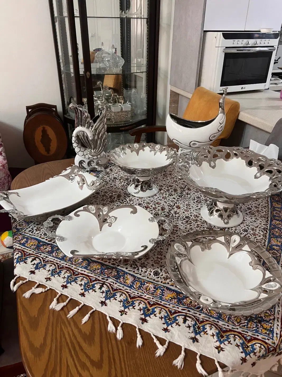 ظروف پذیرایی کاملا نو|ظروف سرو و پذیرایی|شیراز, شهرک بهشتی|دیوار