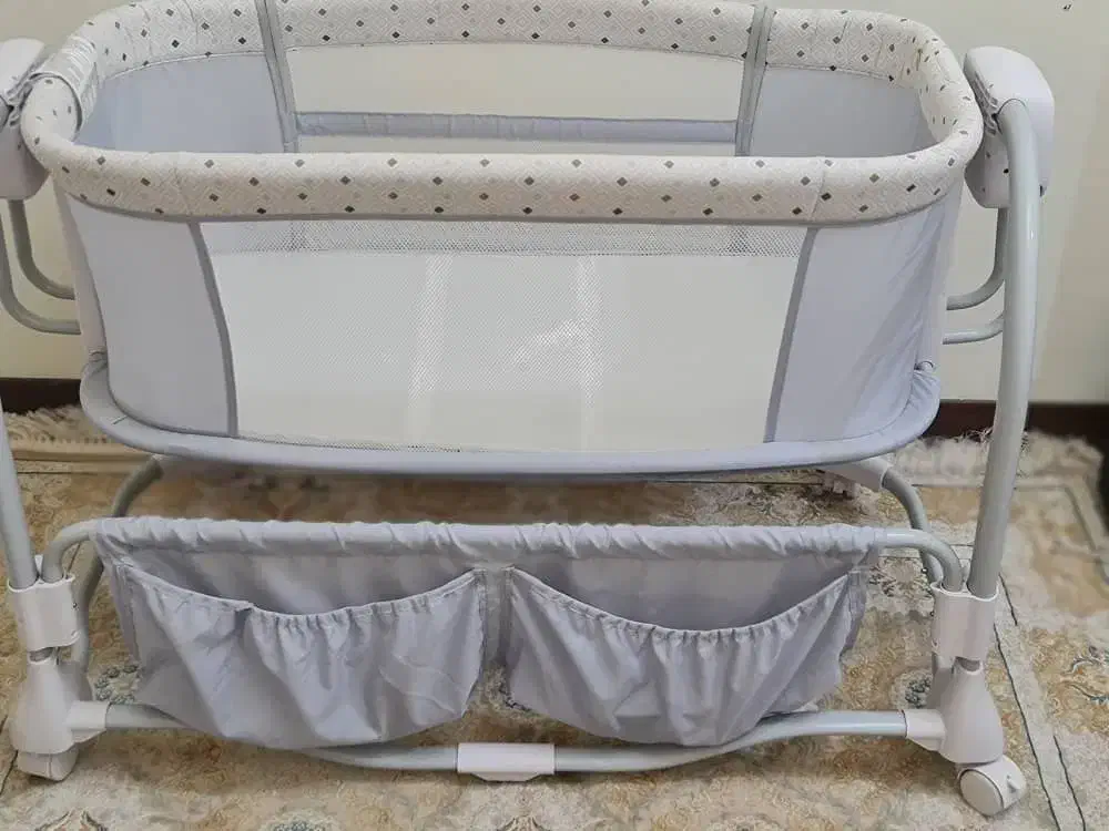 گهواره برقی و تخت کنار مادر نوزاد ماستلا|تخت و سرویس خواب|تهران, هفده شهریور|دیوار