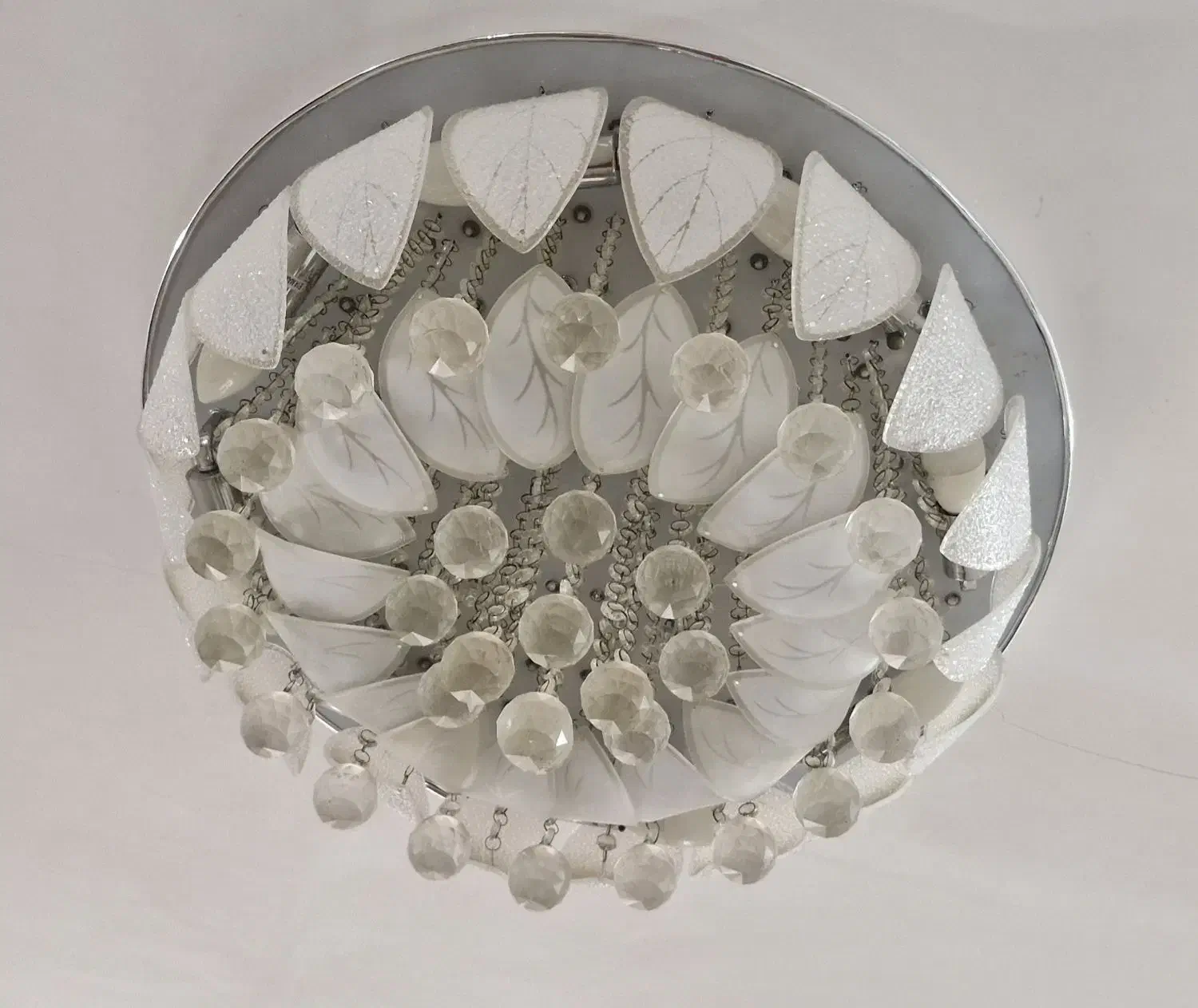 فروش دو عدد لوستر کریستالی|لوستر و چراغ آویز|بندر ماهشهر, |دیوار