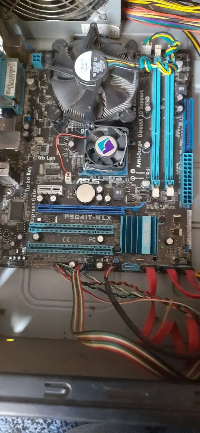 ست کامل مادربرد ،cpu،رم و گرافیک و پاور+مهلت تست|قطعات و لوازم جانبی رایانه|تالش, هشتپر|دیوار