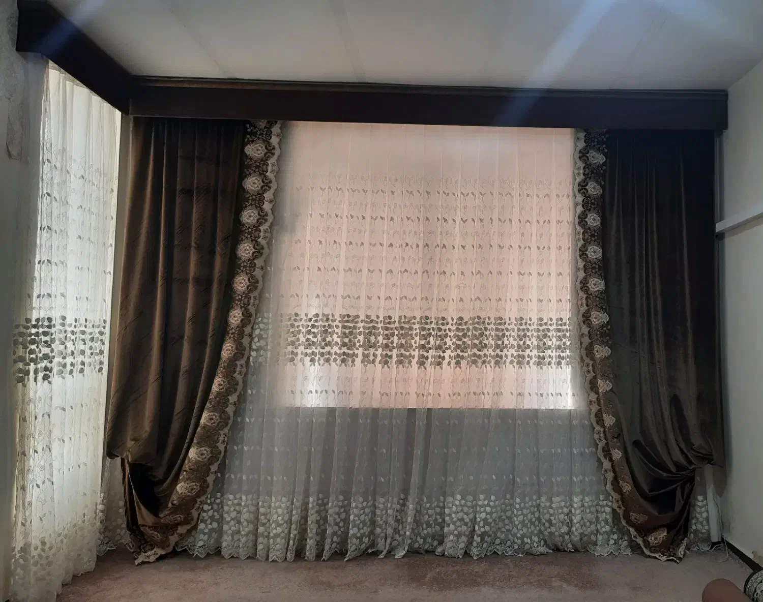 پرده پذیرایی ۶تومن|پرده، رانر، رومیزی|ایذه, |دیوار