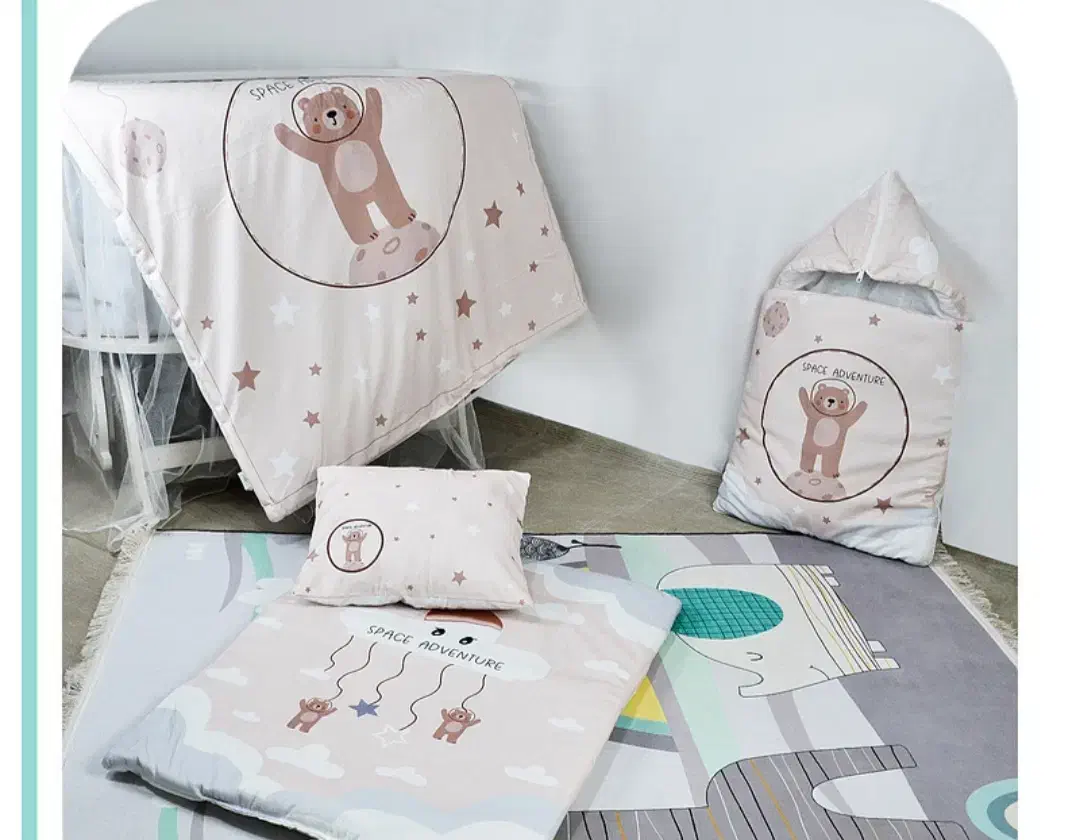 سرویس رختخواب خواب 4 تکه فروشگاه سیسمونی شکیبا|اسباب و اثاث بچه|کرمان, |دیوار