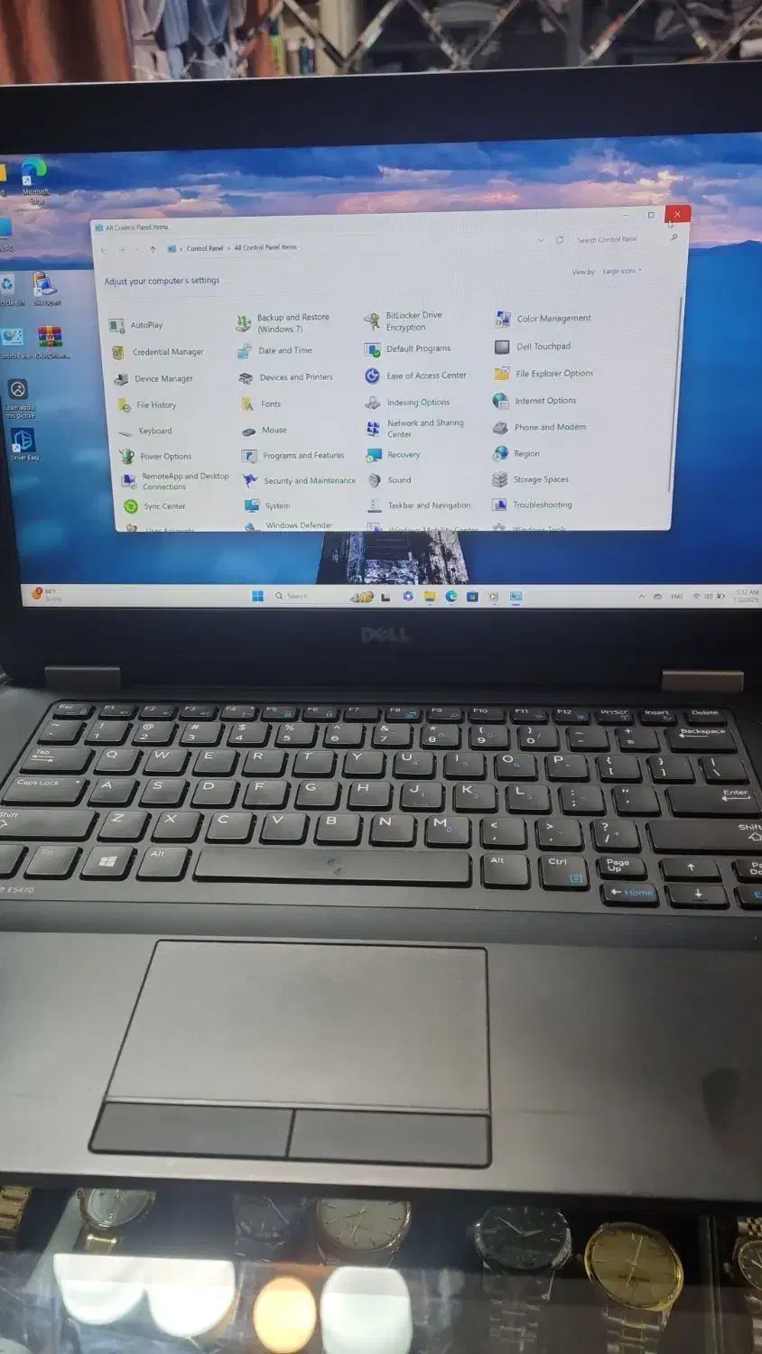 لپتاپ دل latitude E5470  i7 نسل ۶ رم ۱۶|رایانه همراه|تبریز, |دیوار
