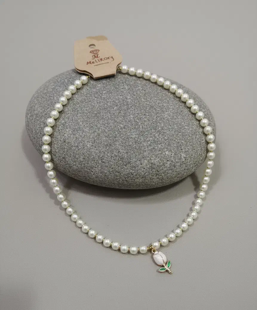 گردبند مرواریدی طرح گل لاله|بدلیجات|تهران, جیحون|دیوار