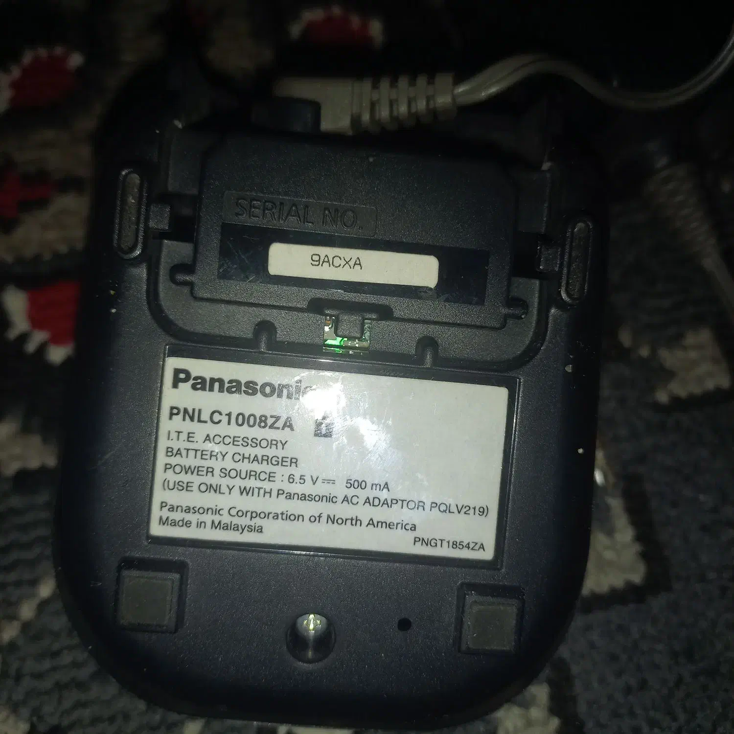 پایه شارژر گوشی تلفن بی سیم پاناسونیک|تلفن رومیزی|تهران, علم و صنعت|دیوار