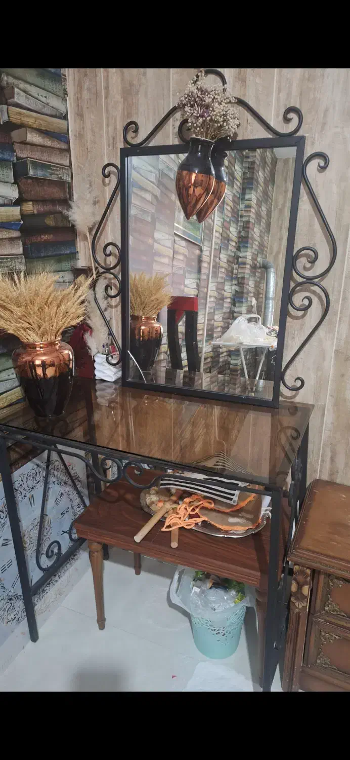 اینه و دکوری فرفورژه|آینه|تاکستان, |دیوار