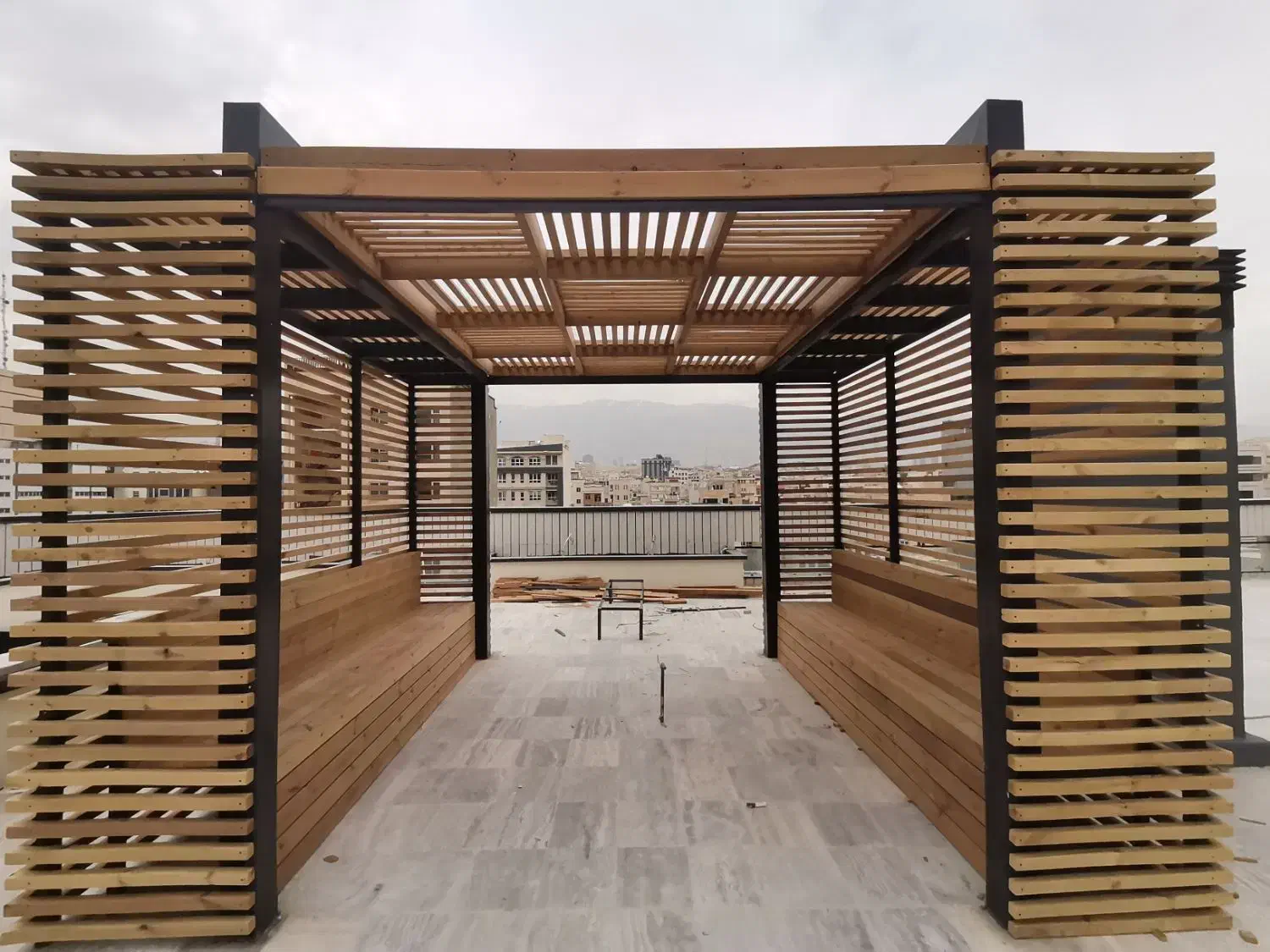 نصب ترموود . ترمووال . تایل. گرینوال. چوب پلاست|خدمات پیشه و مهارت|لواسان, |دیوار