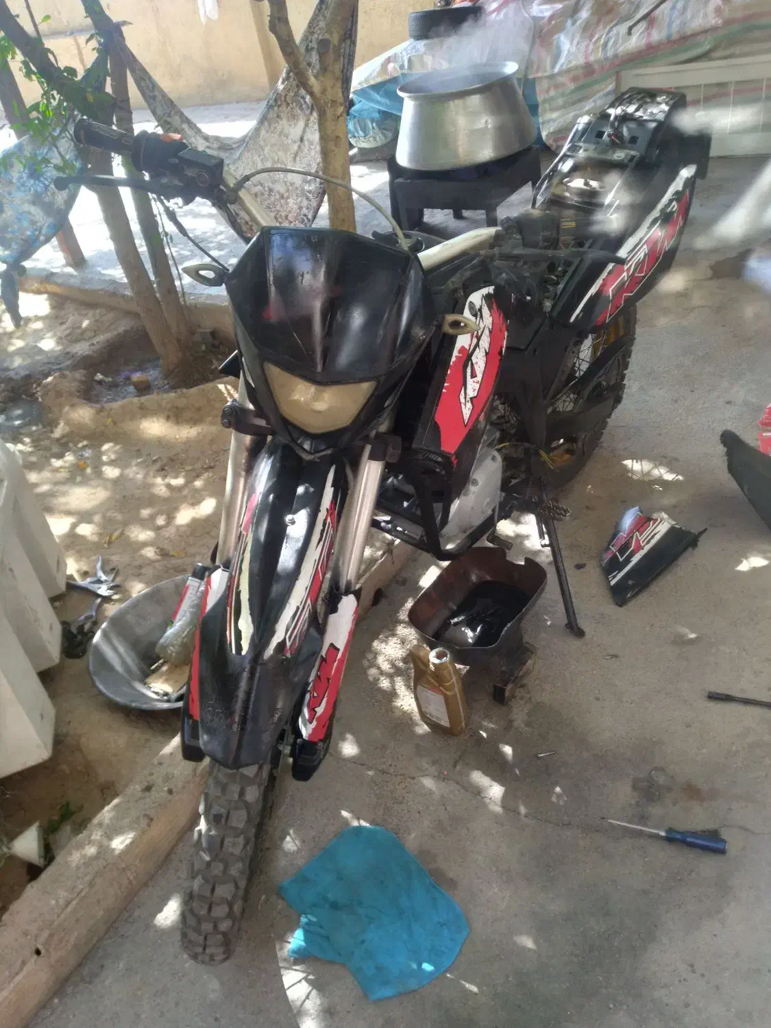 تریل کویر STR 200کویر|موتورسیکلت|خرمدشت, |دیوار