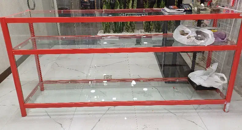 ویترین ۲ متری همراه با شیشه|بوفه، ویترین، کنسول|فسا, |دیوار