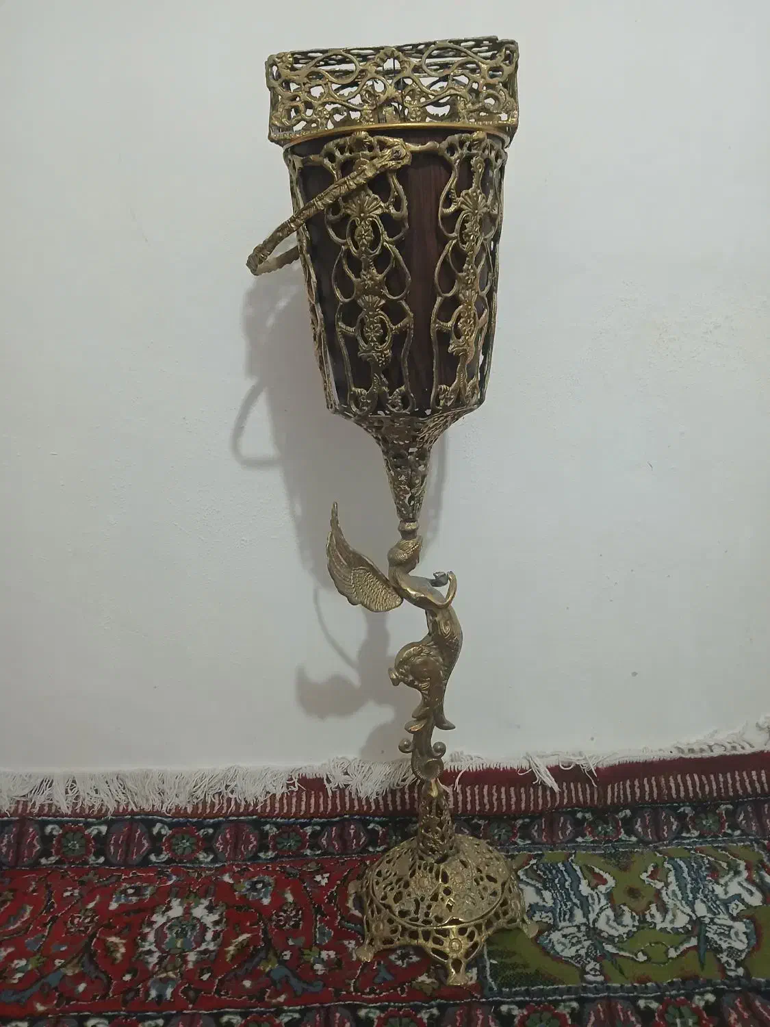 سطل زباله و جادستمالی برنز|صنایع دستی و سایر لوازم تزئینی|میاندوآب, |دیوار