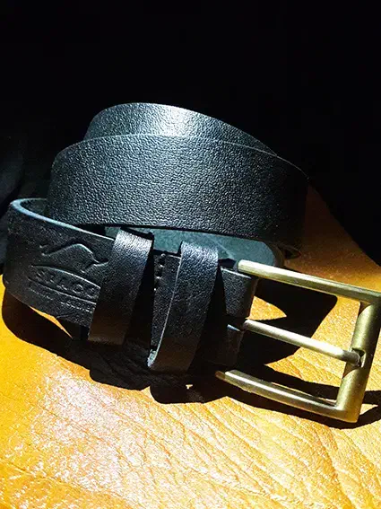 کمربند چرم طبیعی گاومیشی دست دوز تک لا|کیف، کفش، کمربند|کرج, اصفهانیها|دیوار