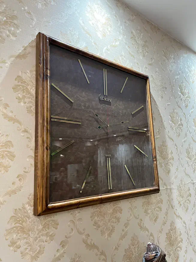 ساعت بزرگ چوبی|ساعت دیواری و تزئینی|رودهن, |دیوار