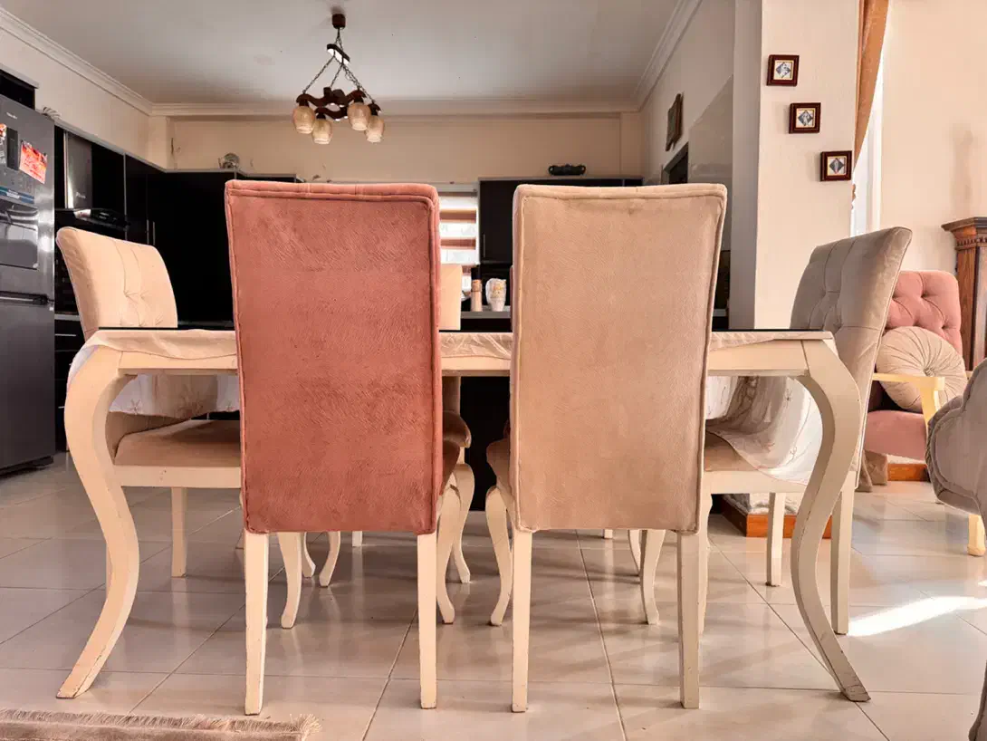 میزناهارخوری ۶ نفره|میز و صندلی غذاخوری|نوشهر, |دیوار