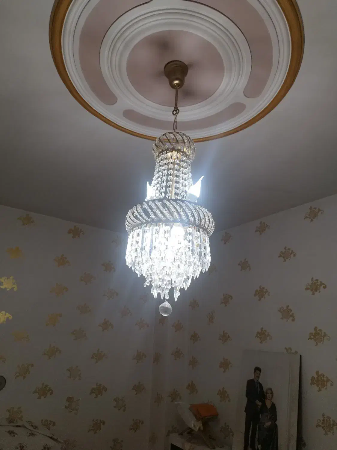 لوستر|لوستر و چراغ آویز|زنجان, |دیوار