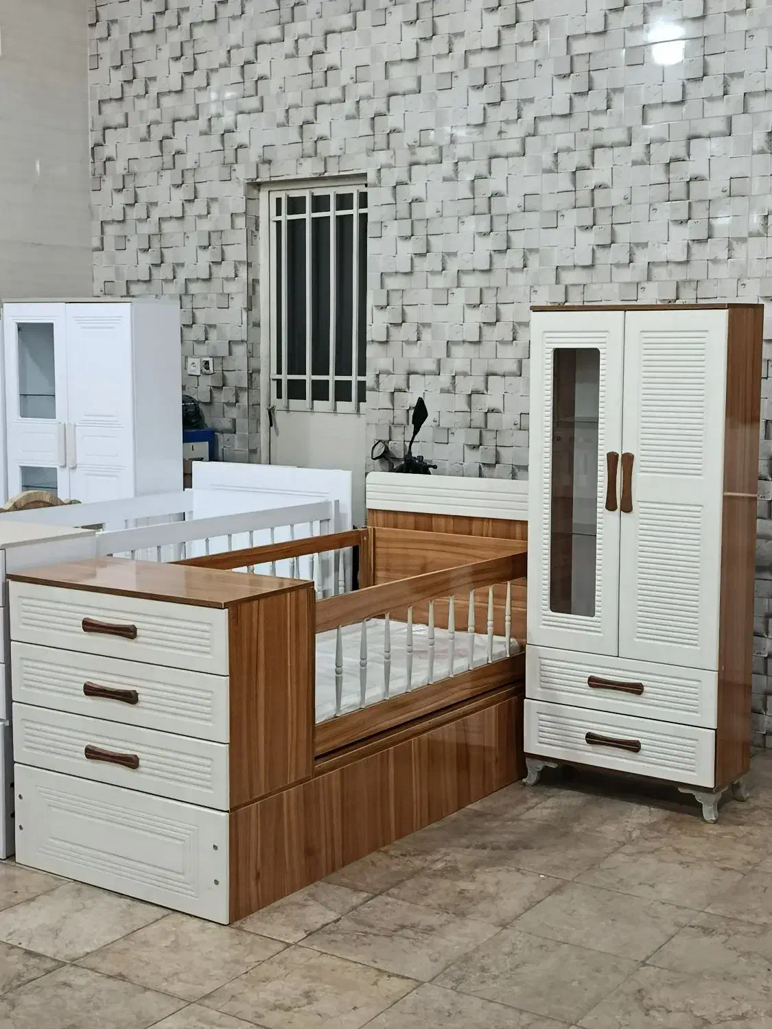 سرویس کودک نوجوان اقتصادی|تخت و سرویس خواب|مشهد, جانباز|دیوار