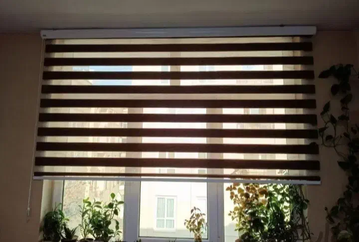 پرده زبرا درحد نوبرای پنجره های بزرگ|پرده، رانر، رومیزی|تربتحیدریه, میدان مرکزی|دیوار