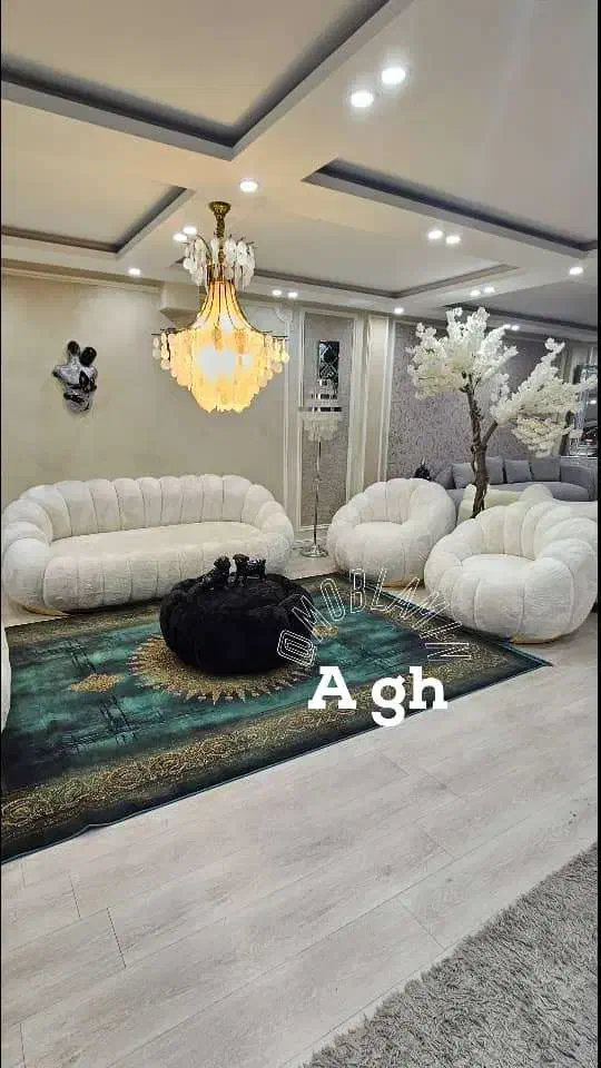 مبل تدی صدفی(خرید مستقیم از تولیدکننده)ال و راحتی|مبلمان خانگی و میز عسلی|تهران, اوقاف|دیوار