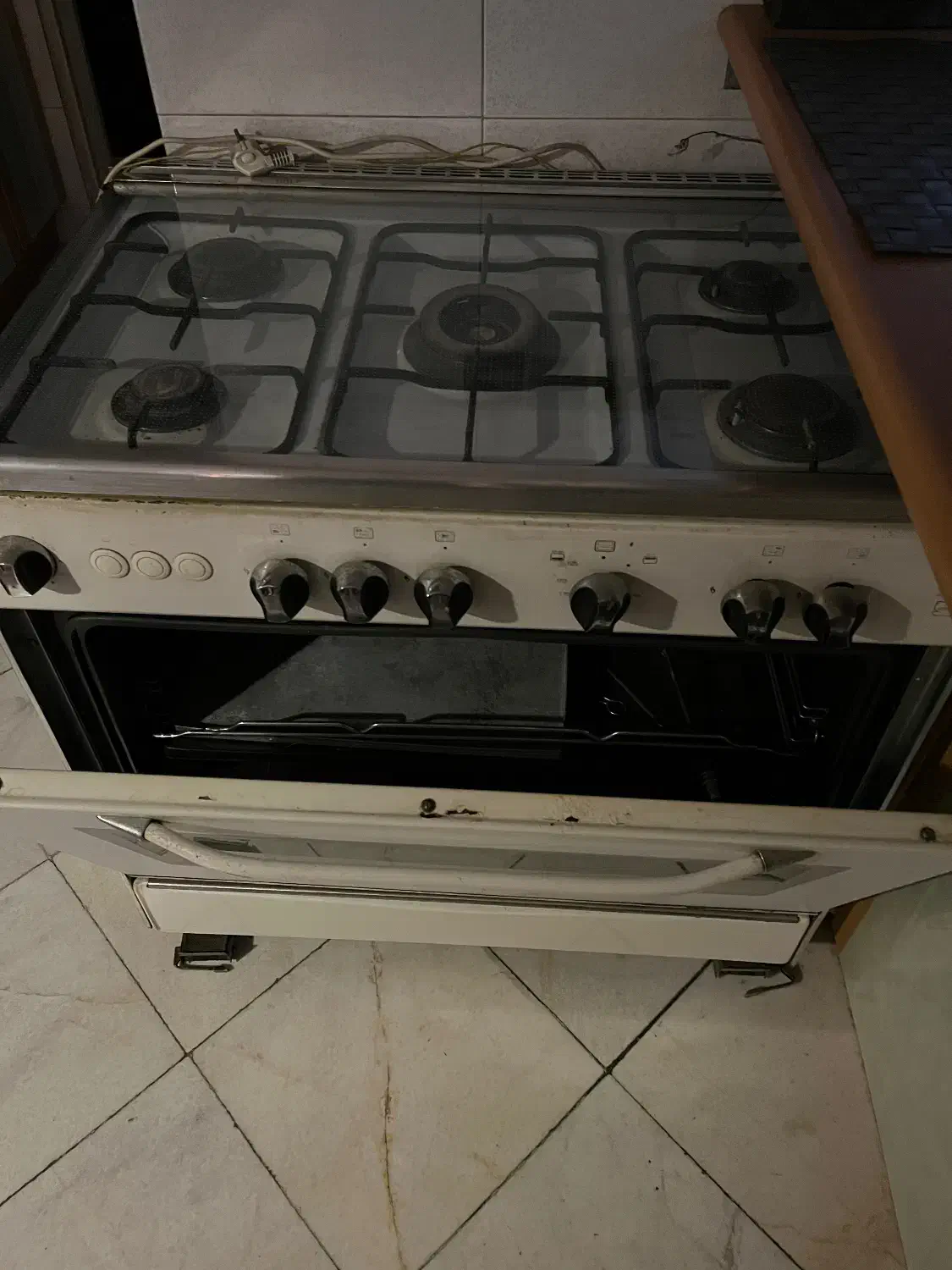 اجاق گاز ۵شعله فردار|اجاق گاز و لوازم برقی پختوپز|تهران, امانیه|دیوار