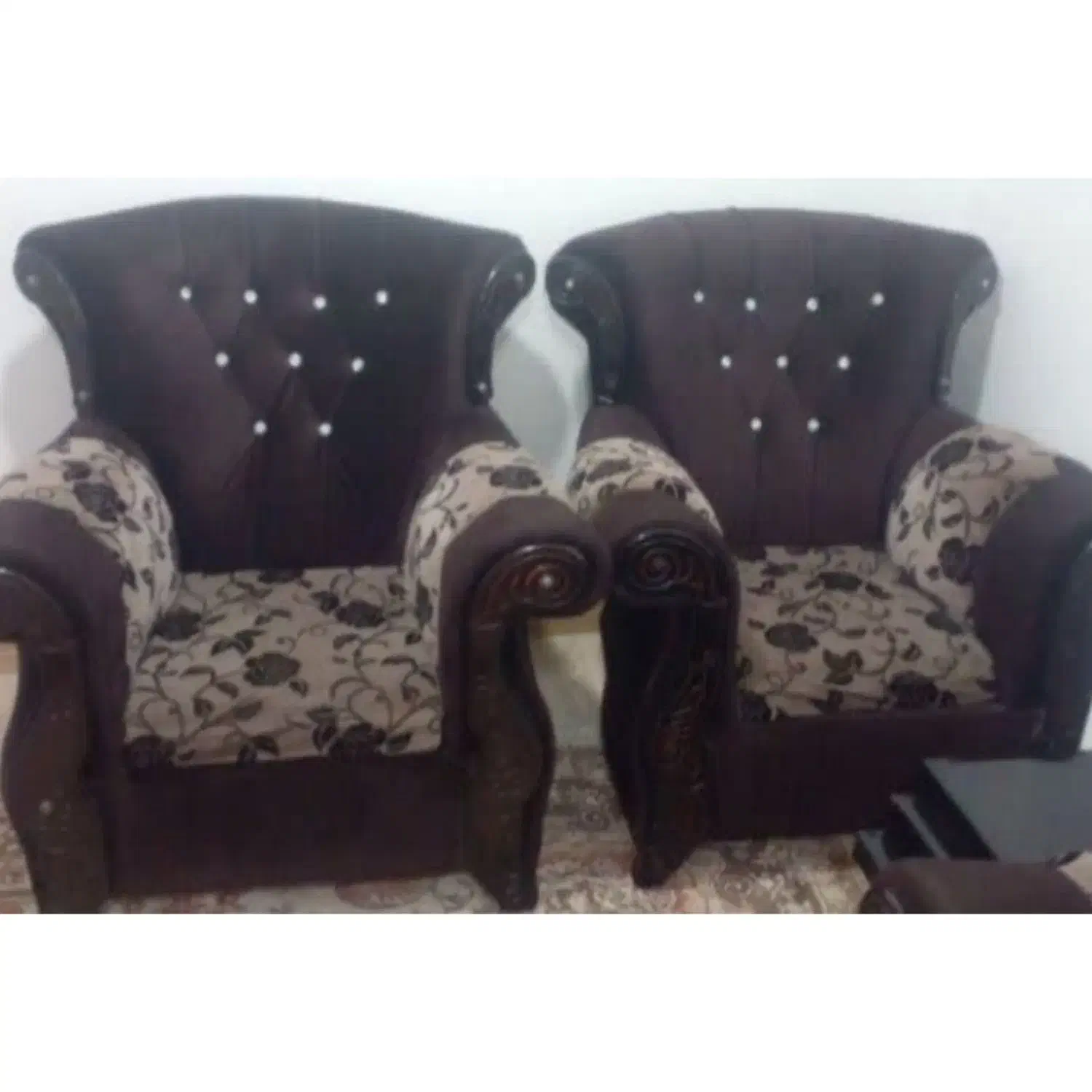 مبل هفت نفره به همراه میز عسلی|مبلمان خانگی و میز عسلی|دلند, |دیوار