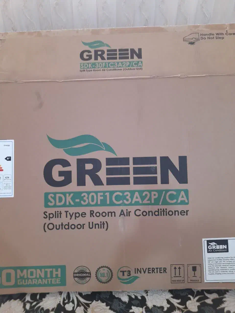 کارتن کولر گازی گرین|کولر گازی و فن‌کوئل|قم, شهرک امام حسن|دیوار