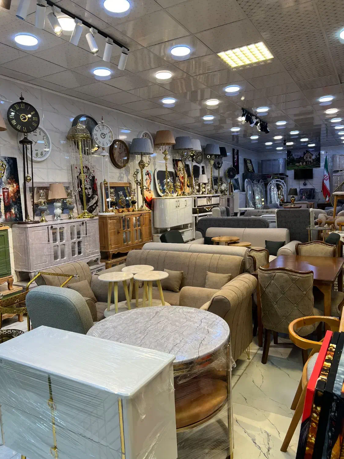 سرویس چوب جهیزیه کامل عروس|مبلمان خانگی و میز عسلی|دورود, |دیوار