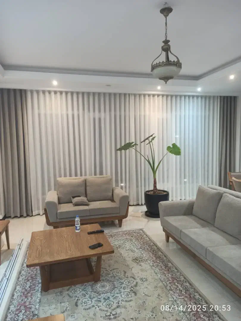 پرده مدل مینیمال اتومات|پرده، رانر، رومیزی|پردیس, فاز ۱|دیوار