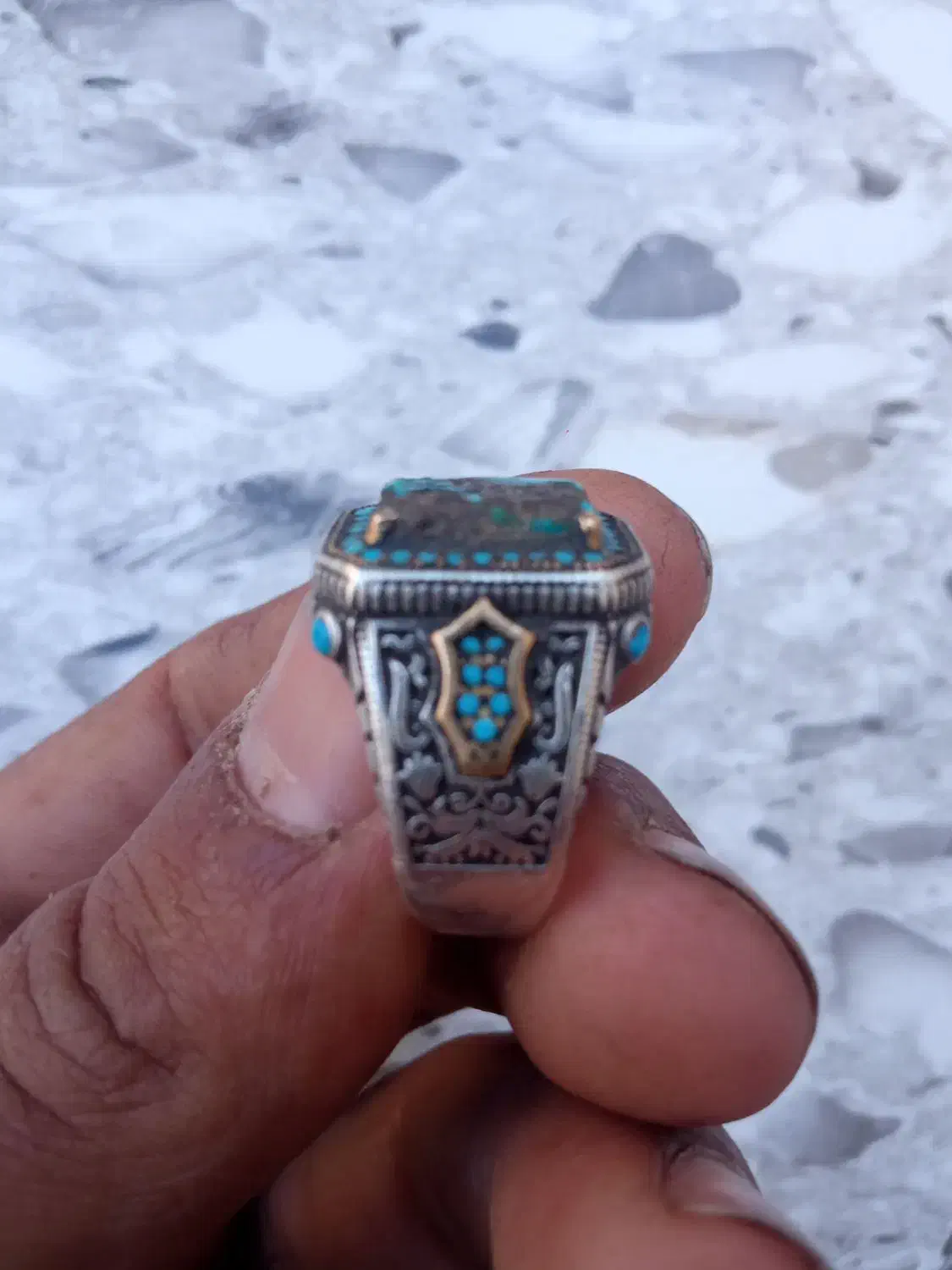 انگشتر فیروزه نیشابور|جواهرات|ایرانشهر, |دیوار