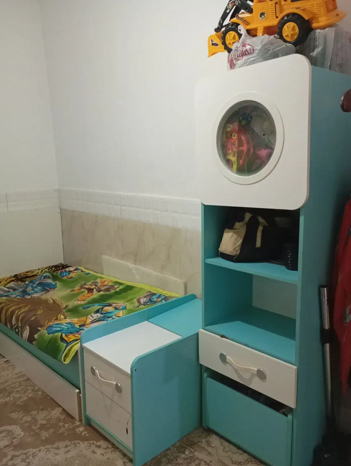 سرویس کمد بچه مخصوص سیسمونی|تخت و سرویس خواب|پاکدشت, پاکدشت (مامازند)|دیوار