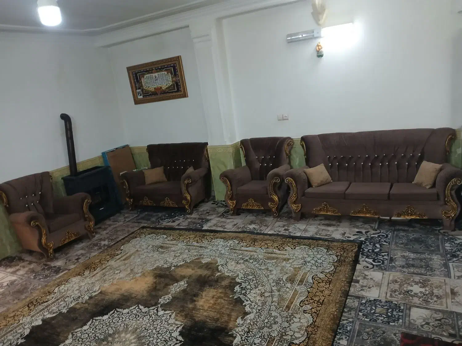 فروش مبل سلطنتی|مبلمان خانگی و میز عسلی|بجنورد, |دیوار