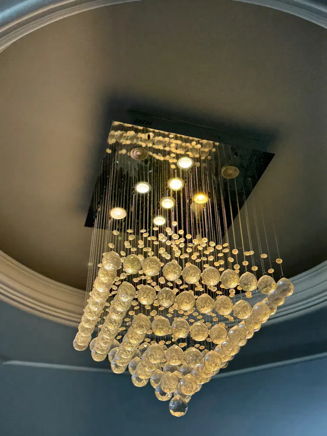 لوستر کریستال|لوستر و چراغ آویز|قوچان, |دیوار