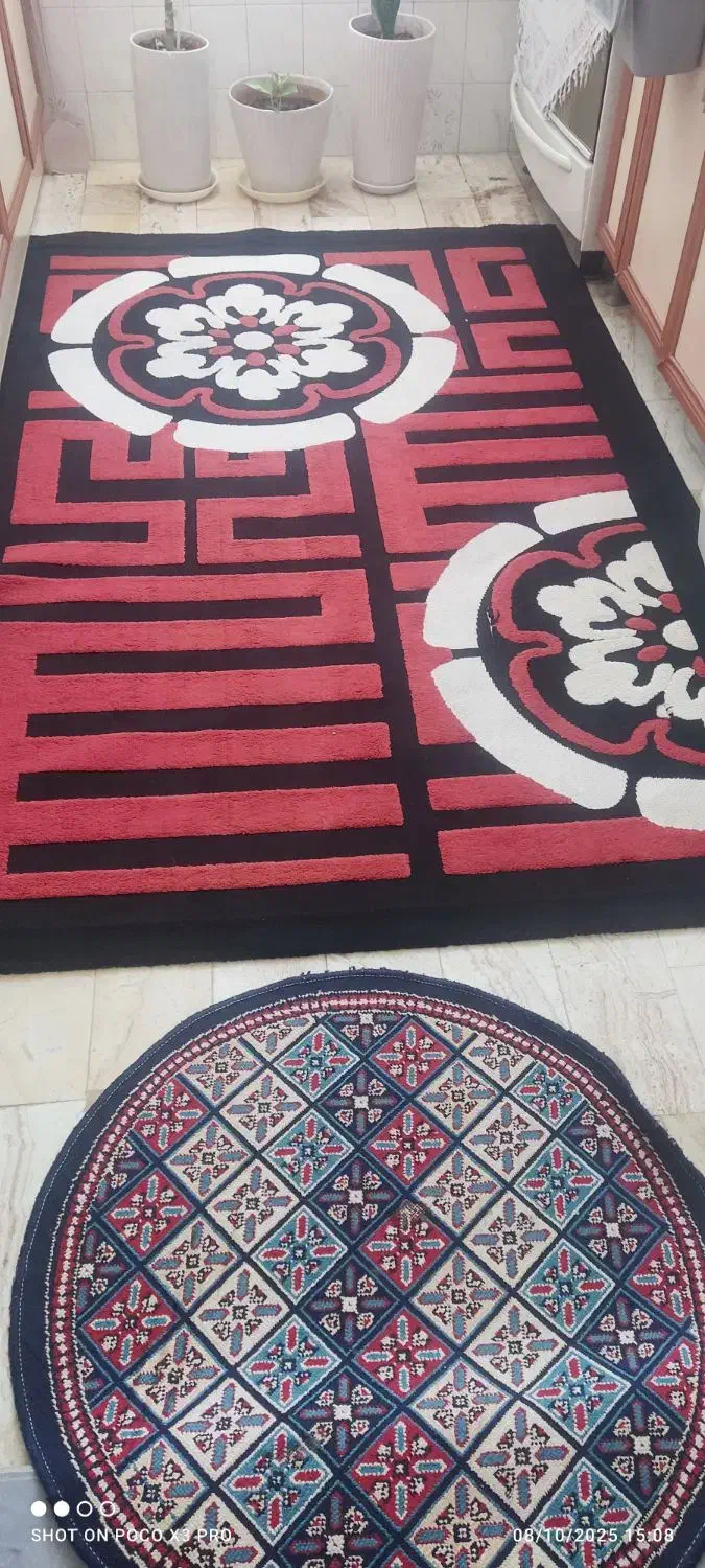 یه عدد گلیم فرش ۴متری|گلیم، جاجیم، گبه|قم, شهرک مهدیه (مدرس)|دیوار