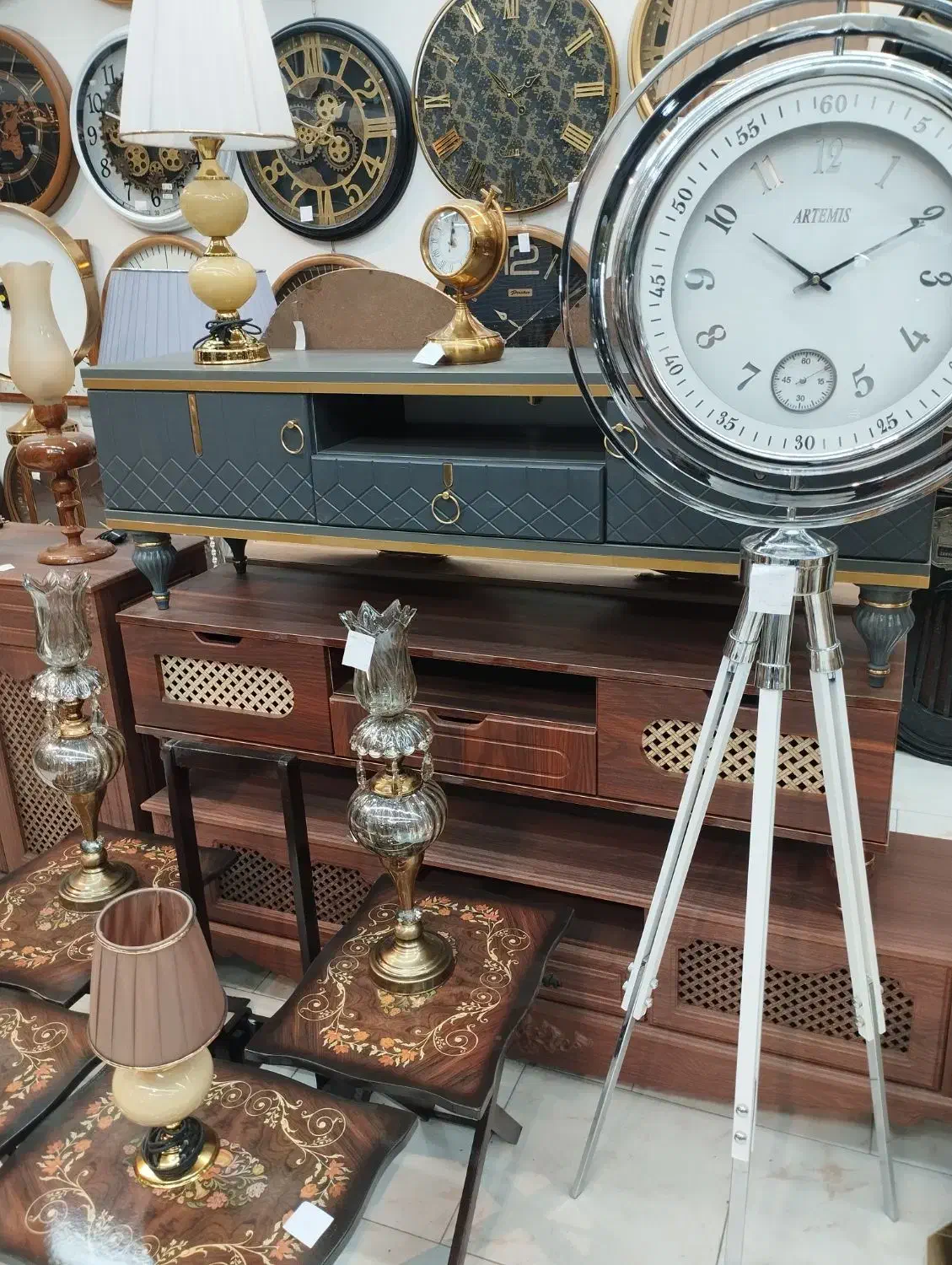 ناهار خوری عسلی کنسول میز تی وی شمع دونی|میز و صندلی غذاخوری|مشکین‌دشت, |دیوار