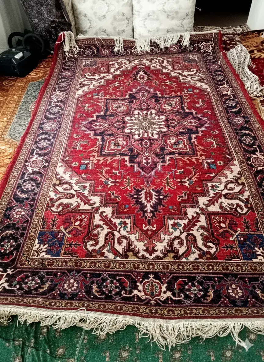 فرش دستباف|فرش|ورزقان, |دیوار