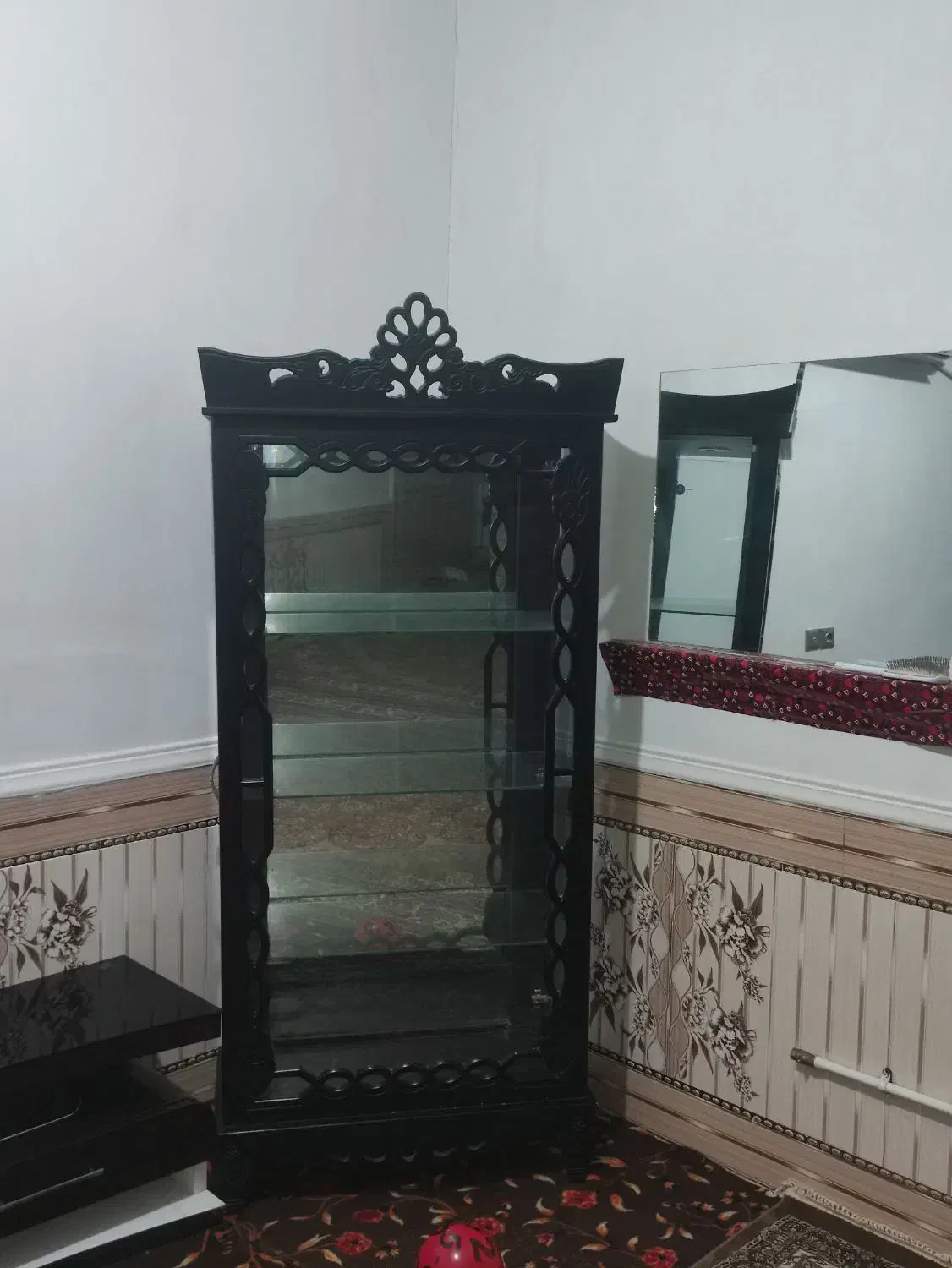 بوفه چوب اصلی|بوفه، ویترین، کنسول|کرباسک, |دیوار