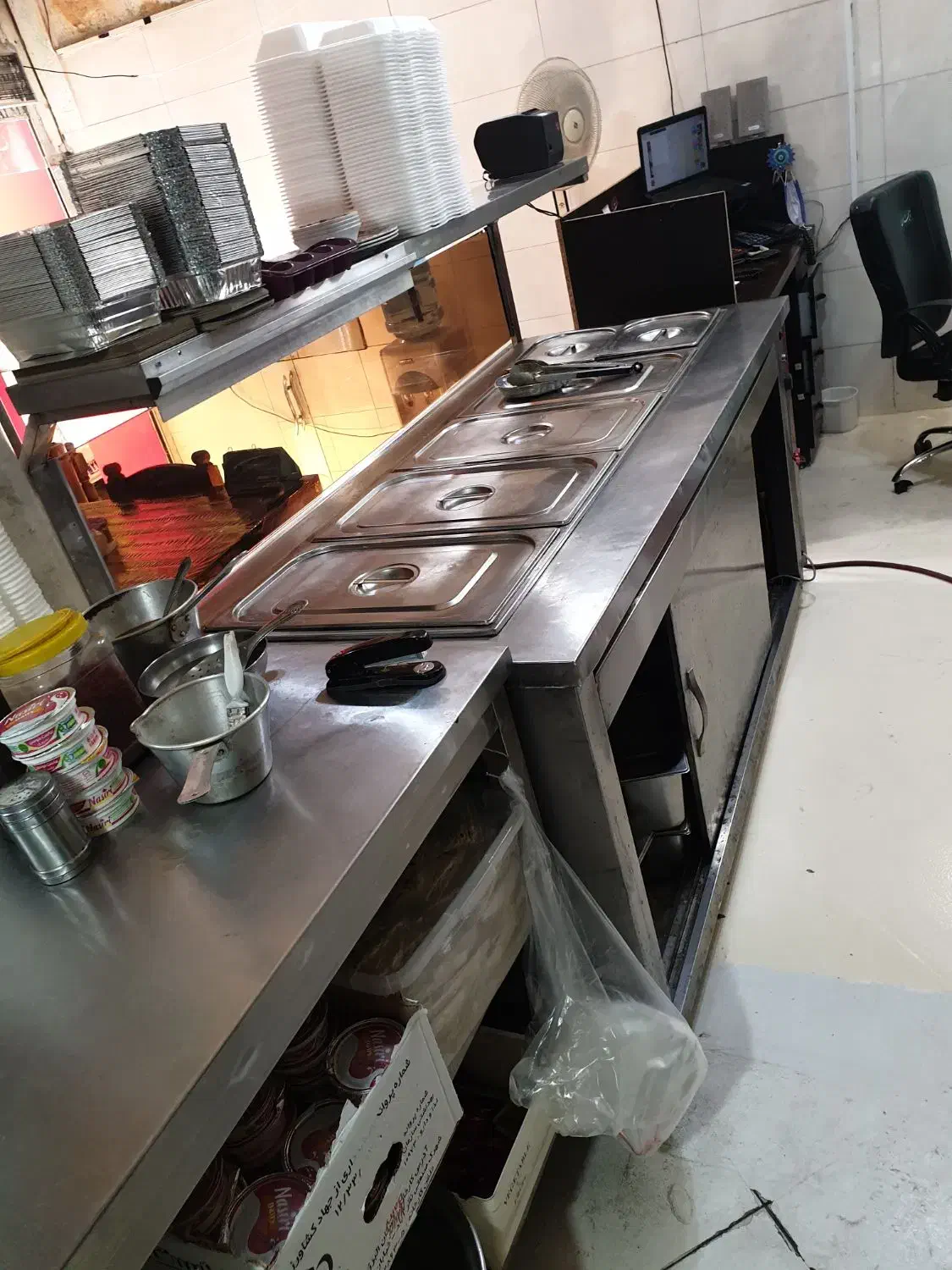 دیگ چلوپز صنعتی و کلی لوازم ایرانی و فستفود|کافیشاپ و رستوران|تهران, جوادیه تهرانپارس|دیوار