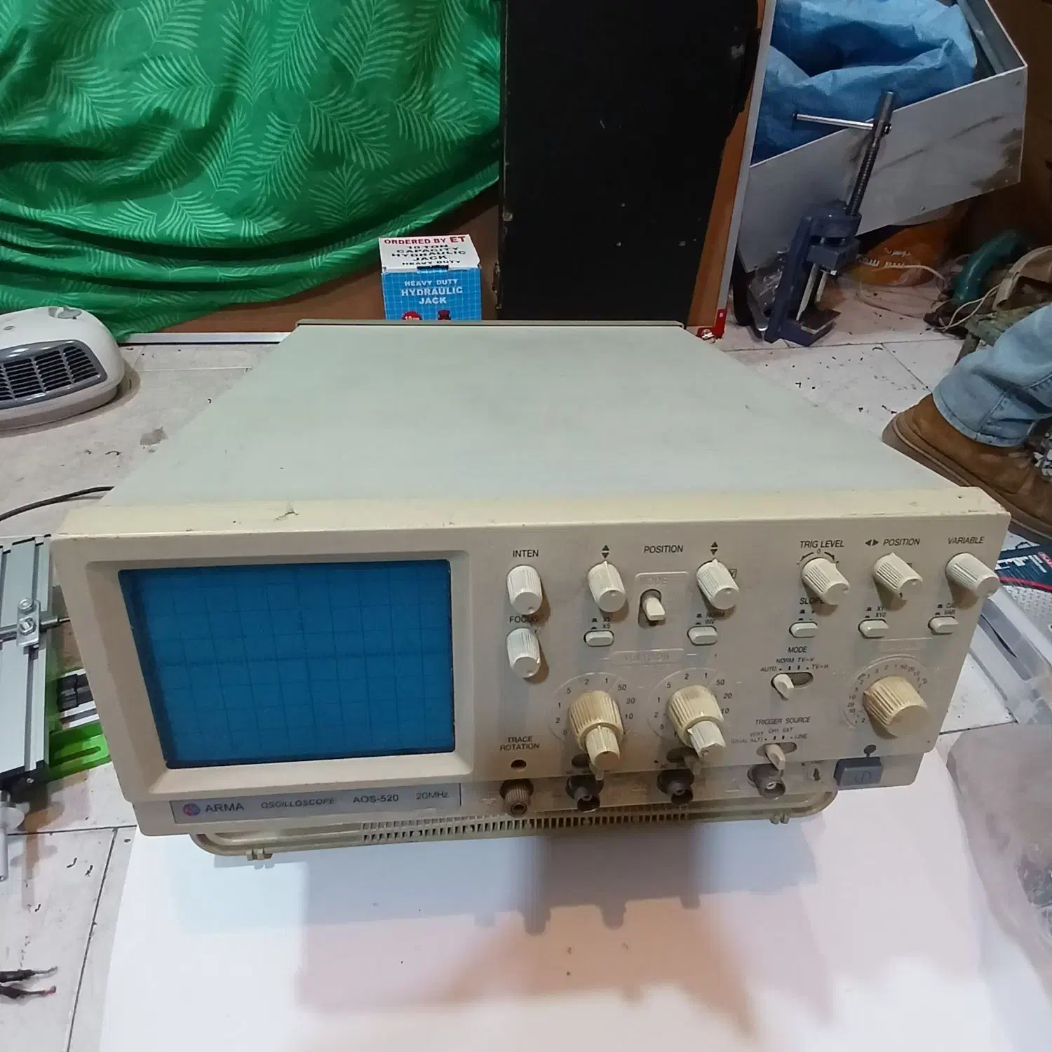 اوسیلوسکوپ۲۰مگاهرتز برند ARMAدوکانال کاملاسالم|ابزارآلات|اندیشه, اندیشه فاز ۱|دیوار