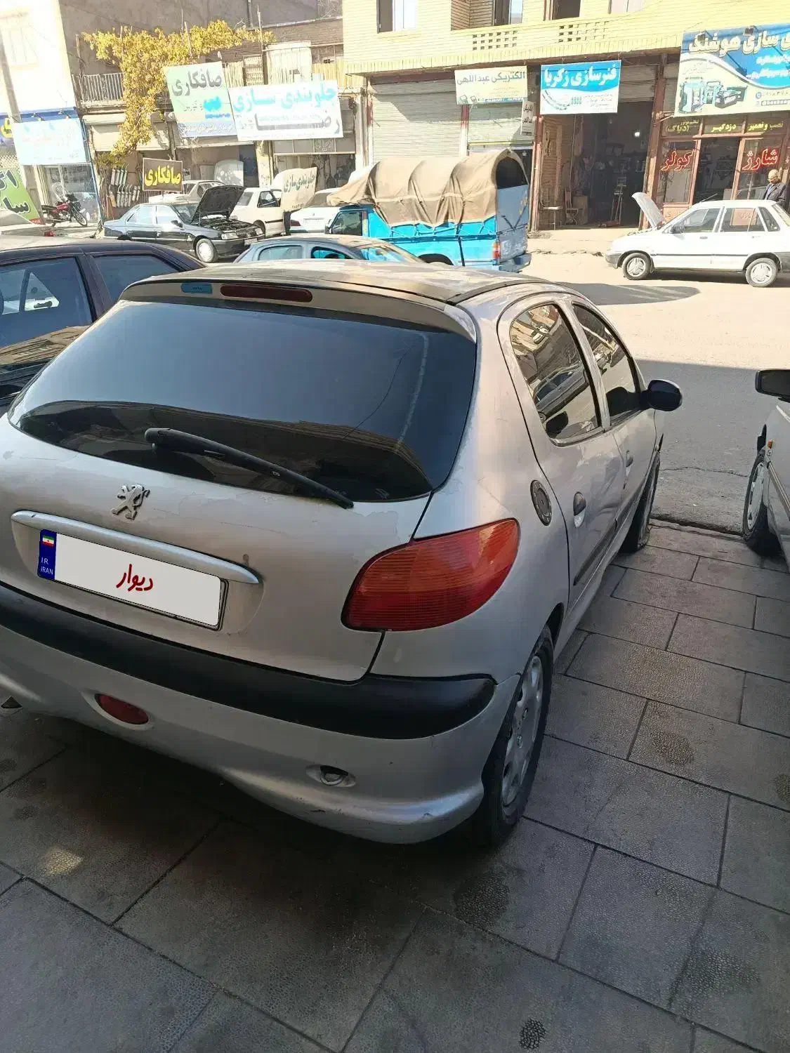 پژو 206مدل84دوررنگ|خودرو سواری و وانت|سقز, |دیوار