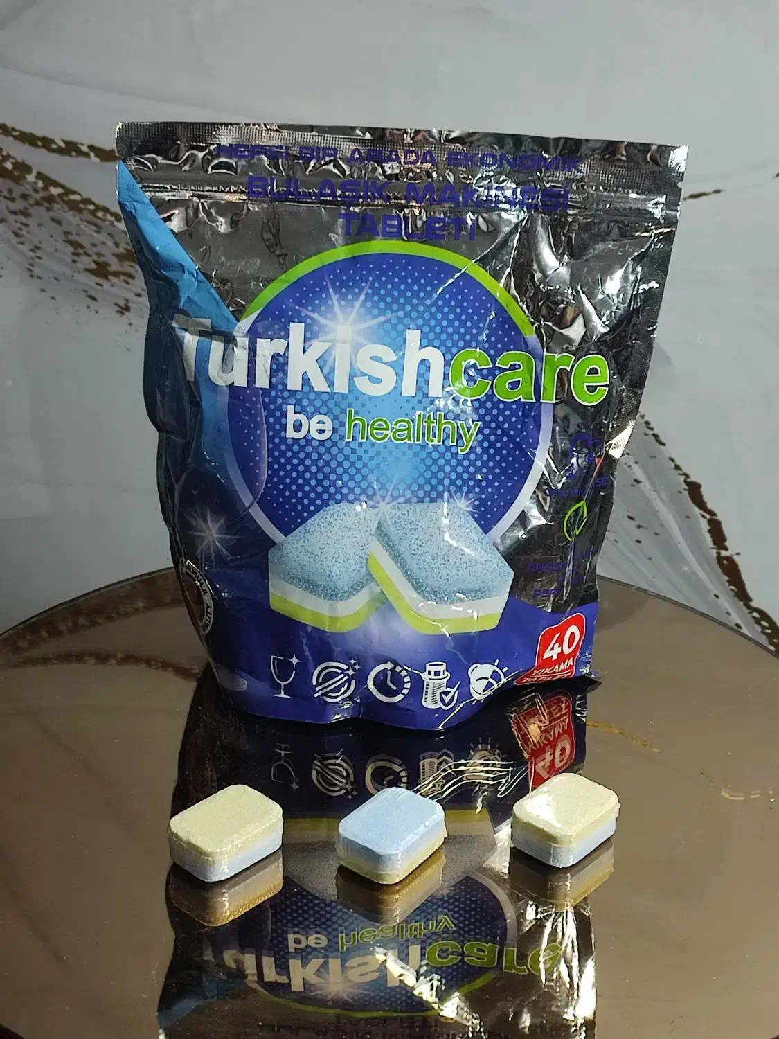 قرص ظرف شویی ۴۰ تایی وارداتی اصل ترکیه|مواد شوینده و دستمال کاغذی|ارومیه, |دیوار