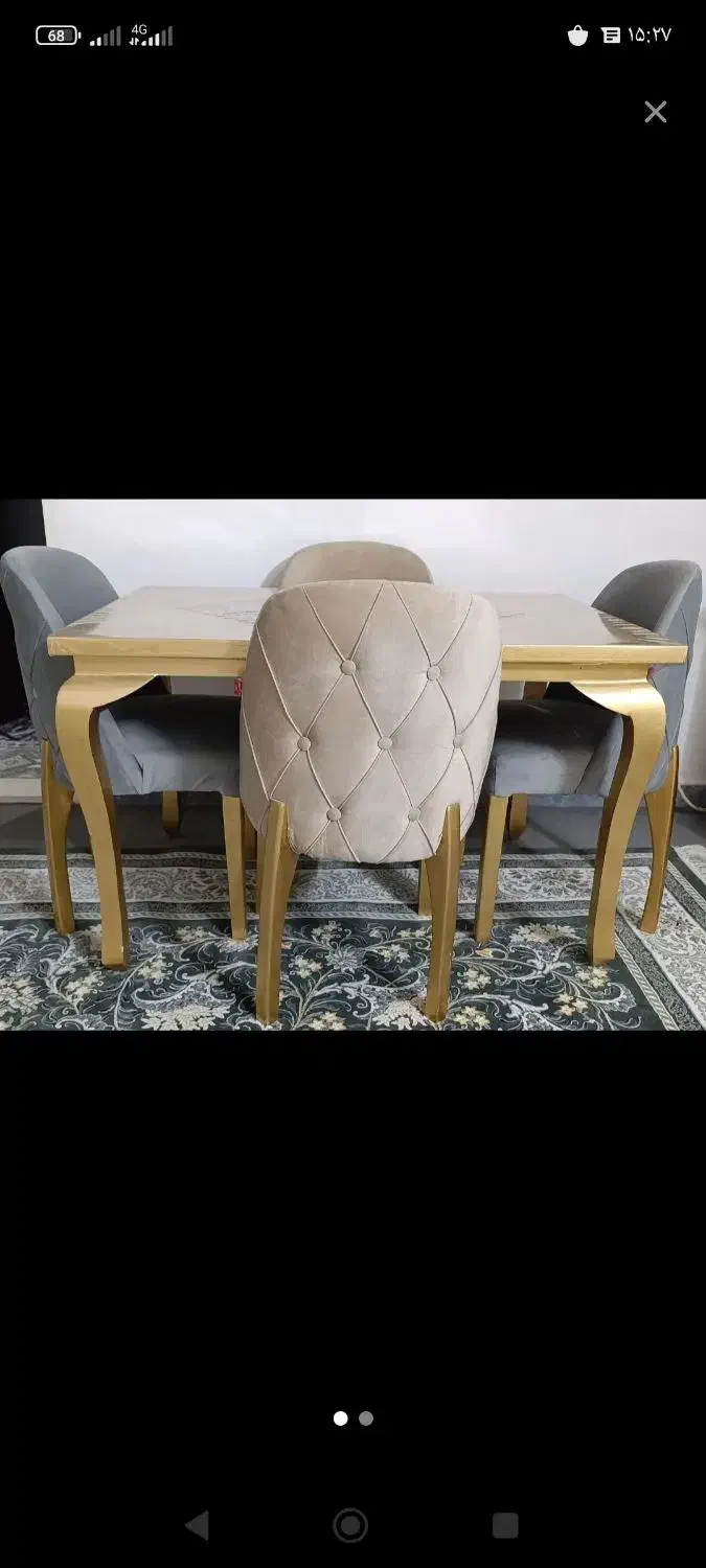 میز ناهارخوری 4 نفره|میز و صندلی غذاخوری|نسیم‌شهر, |دیوار