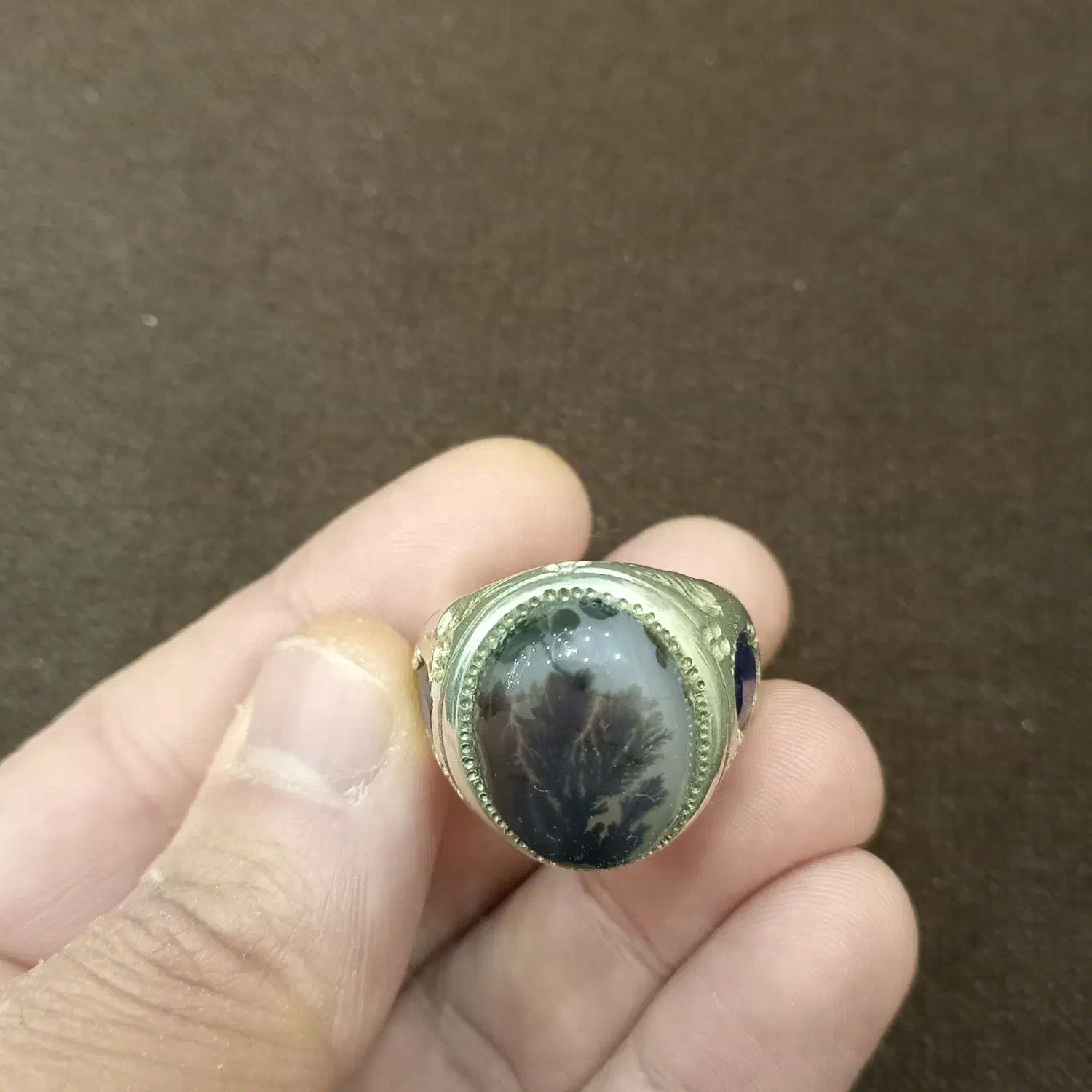 انگشتر نقره شجر دستساز عیار بالا|جواهرات|اصفهان, دانشگاه اصفهان|دیوار