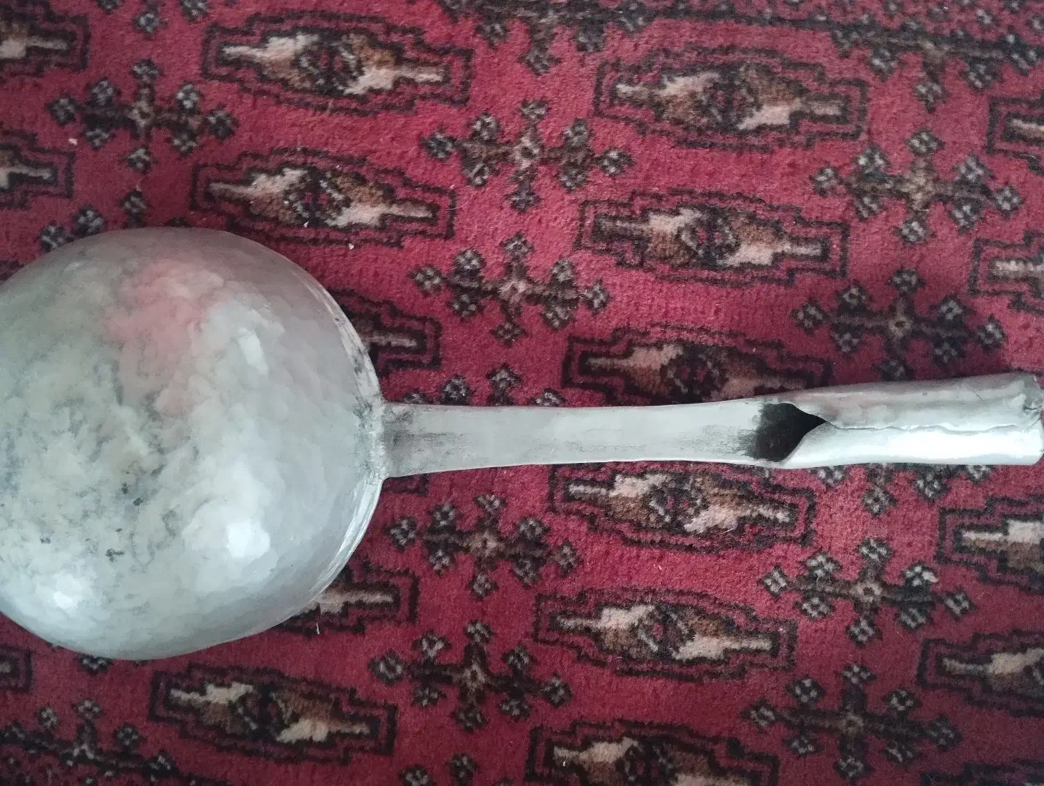 ابگردان مسی قدیمی ملاقه|ظروف پختوپز|اصفهان, شاه پسند|دیوار