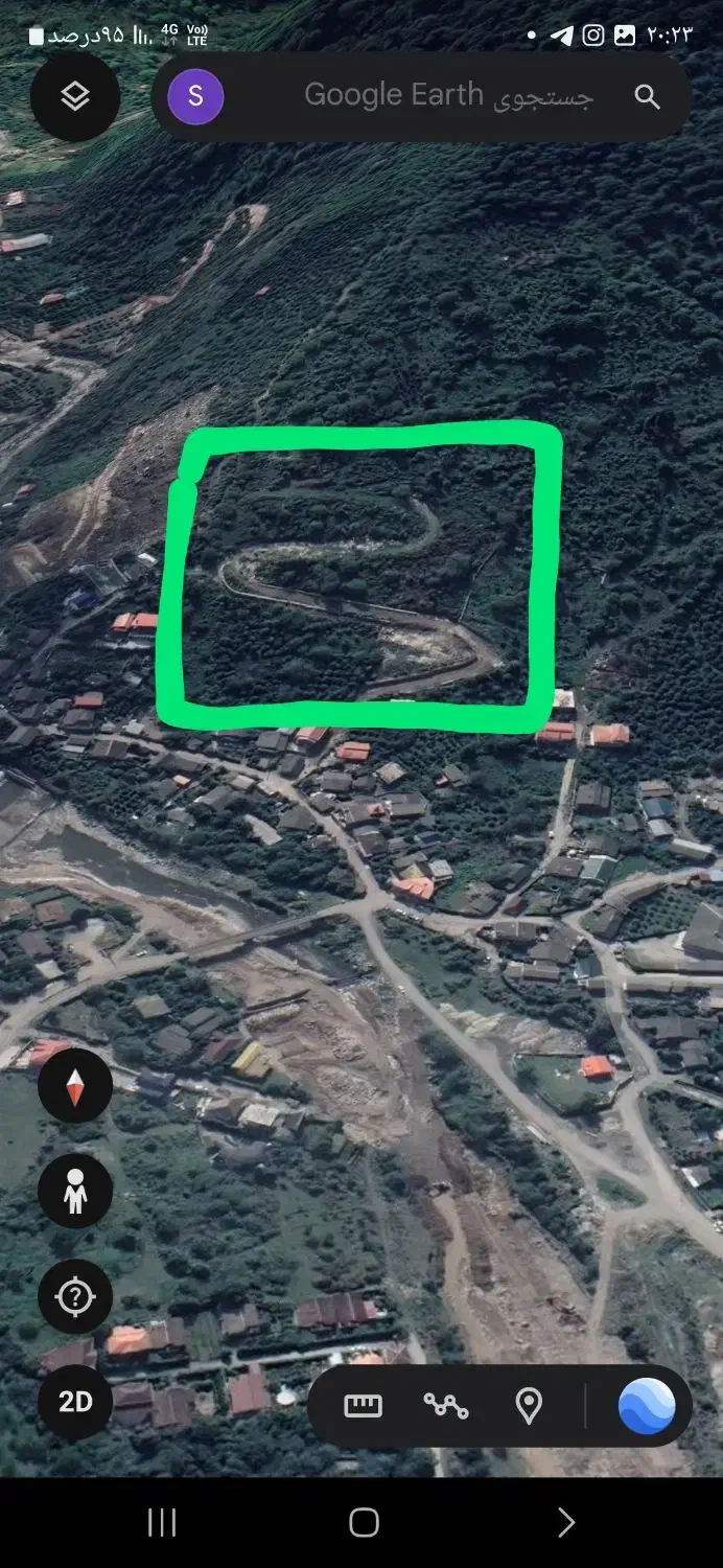 فروش یک قطعه زمین قابل ساخت در بام عباس آباد|فروش زمین و ملک کلنگی|عباسآباد, |دیوار