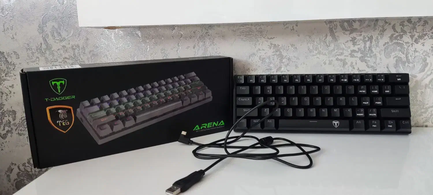 کیبورد t dagger تی دگر مدل Arena t-tgk321|قطعات و لوازم جانبی رایانه|اصفهان, مهدی آباد|دیوار