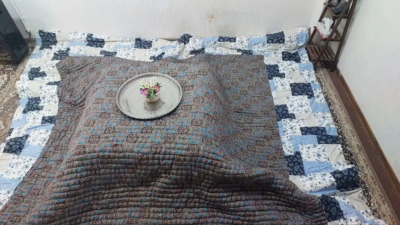 لحاف کرسی سفارشی دوز با تخفیف|رختخواب، بالش، پتو|قم, لسانی|دیوار