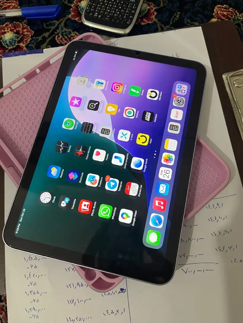 iPad mini 7 128gig ۱۵ سایکل|تبلت|شیراز, ارم|دیوار