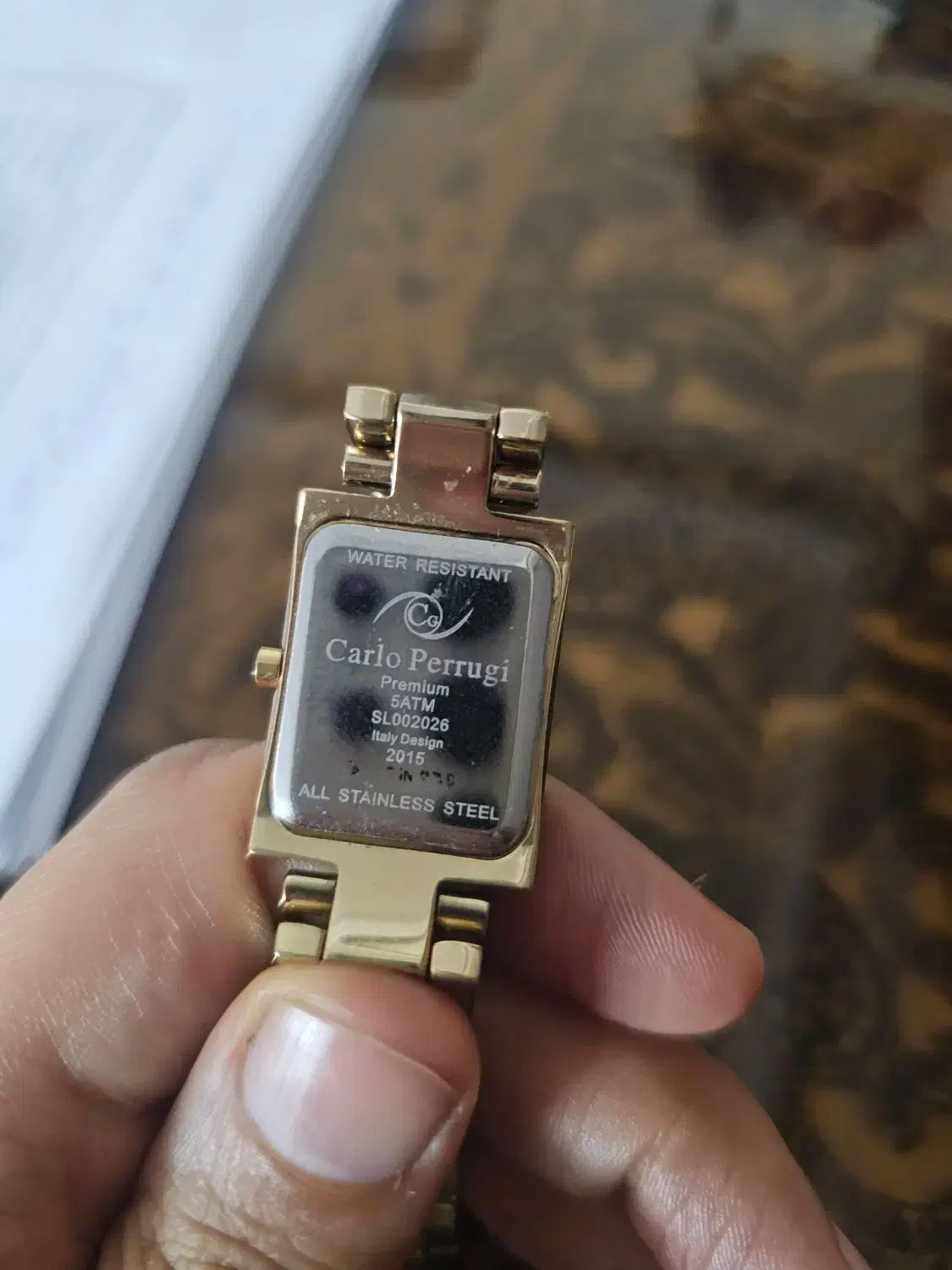 ساعت زنانه طلایی کارلو پروجی|ساعت|اصفهان, بهارستان|دیوار